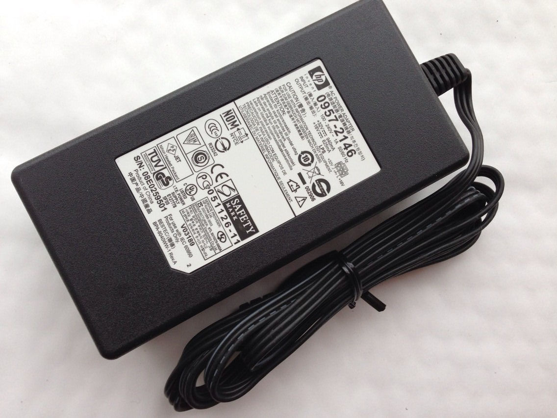 HP Genuine Original AC Power Supply Adapter 32V 16V for PSC 1315 1350 1355 Photosmart All-in-One and More Prin